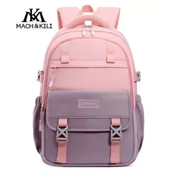 Mach & Kili Mk Съемный рюкзак с уменьшением нагрузки 205 Новый рюкзак в стиле преппи, красивый, большой вместимости Pink
