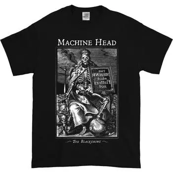 MACHINE HEAD THE BLACKENING BLACK Футболка унисекс S
