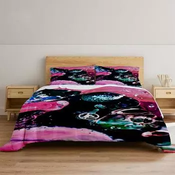 Machine Herald Duvet Cover Set EU Single Double King US Twin Full Queen Size Bedclothes 140x210cm