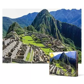 Machu Picchu Ruins - 1000 Piece Jigsaw Puzzle, popular Korean puzzle