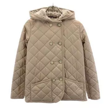 Mackintosh Made in England Jacket 34 beige Fleece lining, hooded Women Used