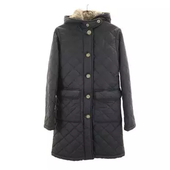 Mackintosh Made in Scotland Quilted coat 34 Charcoal gray Back bore Women Used