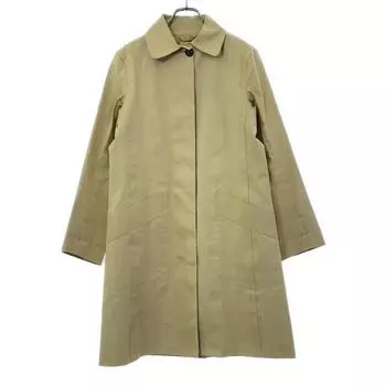 Mackintosh Made in Scotland Rubberized Stainless collar coat 32 beige Women Used