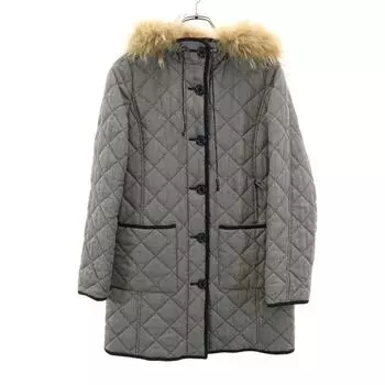 MACKINTOSH PHILOSOPHY Houndstooth Pattern Quilted coat Women Used