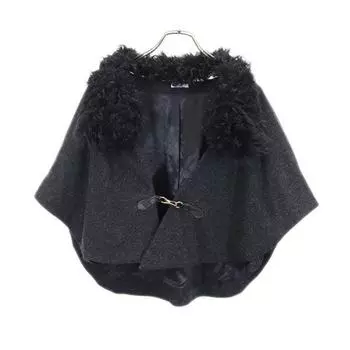 MACKINTOSH PHILOSOPHY Sanyo Shokai пончо с рукавом 7/8 Серый Женский Б/У