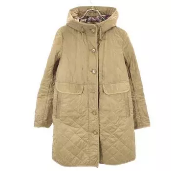 MACKINTOSH PHILOSOPHY Sanyo Shokai Стеганое пальто 38 Бежевое Женское Б/У