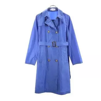 MACKINTOSH PHILOSOPHY Sanyo Shokai trench coat 38 Blue Women Used