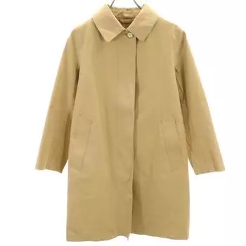 Mackintosh Rubberized Stainless collar coat 40 beige Women Used