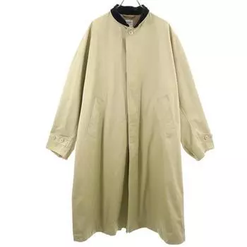 MACOBER coat L beige Corduroy collar Men s Used