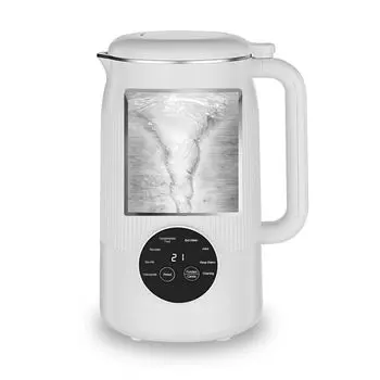 MACOLAUDER Машина для приготовления соевого молока Холодная 1 л Концентрированное соевое молоко под давлением Домашняя машина для приготовления соевого молока Суповарка Кашеварка Джемоварка Тихая Фильтрация не требуется