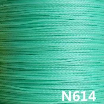 Macrame Waxed Thread South America Brazil DIY Cyan(N014/90 m)
