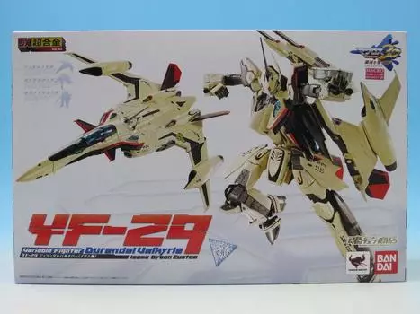 Macross 30 Поющий голос, который соединяет галактику DX Chogokin Durandal Valkyrie Isamu тип Высота 22 см ABS фигурка YF-29 приблизительно. и литье под давлением