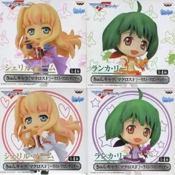Macross F Kyun Chara Last Frontier Ranka Lee Sheryl Nome Все 4 типа набора Macross F ~ ~