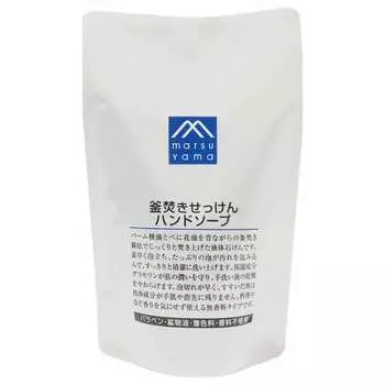 МАЦУ ЯМА М Марк (М-марка) Мыло из горшечного сырья Мыло для рук Сменный блок Мыло для тела Без запаха 280 мл (х 1)