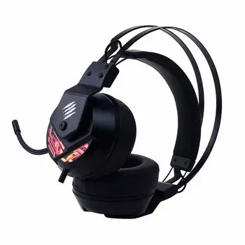 Mad Catz Игровая гарнитура Mad Catz 4 USB-подключения Шумоподавляющий микрофон Подсветка Chameleon RGB Гарантия 2 года FREQ. AF13C2INBL000-0JI