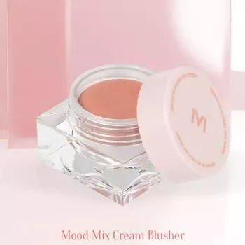 MAD PEACH Mood Mix Cream Румяна 10г 5 цветов, Макияж, KBeauty, Корейская косметика, пробник 01 Neutral Flush