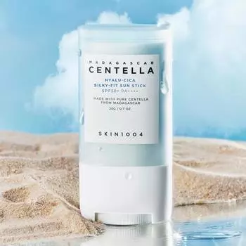 Мадагаскарская центелла Hyalu-Cica Silky-Fit солнцезащитный стик 20г