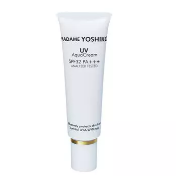 Madam Aqua Beauty UV Cream Beauty UV Cream содержит производные витамина C YoshikoUV Cream/Daytime 30gSPF32 PA+++