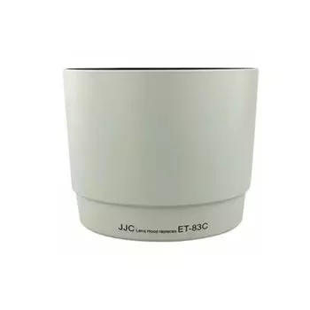 Made by JJC Good Quality Canon Lens Hood Compatible Product IS USM Compatible White Etsumi Similar Product ET-83C EF100-400mm F4.5-5.6L