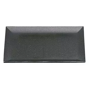 Made in 4 Shaku Gray Metallic Fugen Small x 33cm x J-kitchens Placemat, Tray, Japan, Design, Fukiage, Lacquer, Lightweight, (42.5cm 2cm)