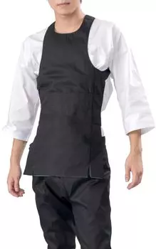 Made in Belly M Black [Ai-Ai] Japan, Blanket, Apron, Bowl, 100% Cotton,