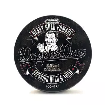 Сделано в Англии Dapperdan Heavy Hold Oily Made in England Barbershop Pomade 100 мл ., 100 мл, 2 шт.