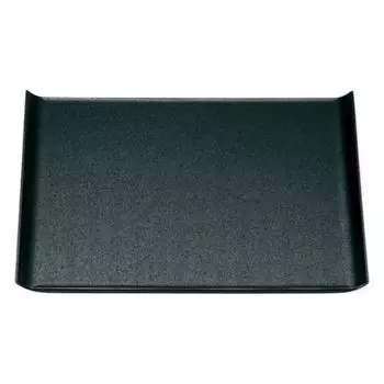 Made in Highly Durable Black Dry Lacquer Clear Lacquer x x J-kitchens Placemat/Tray, Japan, Design, 5-Shaku Wing, (45.8cm 32.7cm 2.5cm)