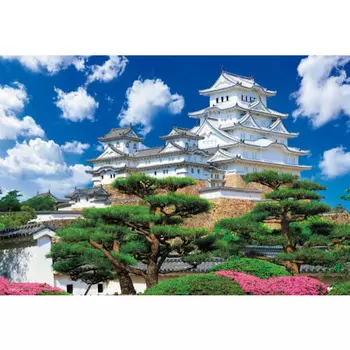[Made in Japan] 1000 Piece Jigsaw Puzzle Himeji Castle Micro Piece (26 x 38cm)