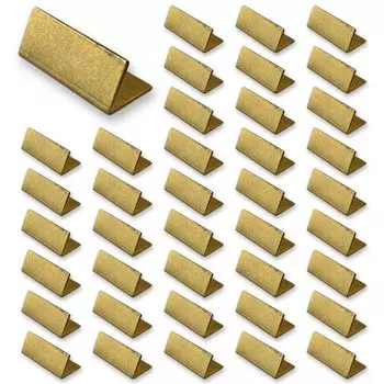 Made in Japan Antique Brass Card Stand Set of 40 Brass Card Stand