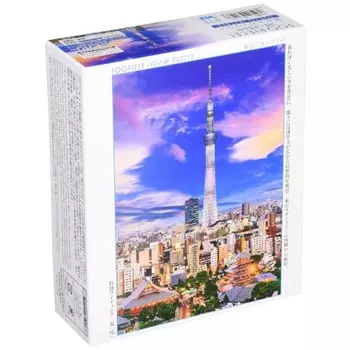 [Made in Japan] Beverly 300 Piece Jigsaw Puzzle Tokyo Skytree Twilight View (26 x 38cm) 93-147