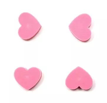 Made in Japan eraser 60 pack Heart-shaped T23-Q-SK01-60