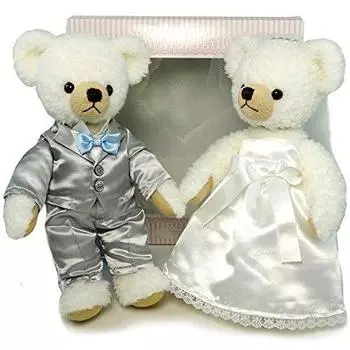 Made in Japan Melody Bear Melody Wedding Plush Toy 34cm