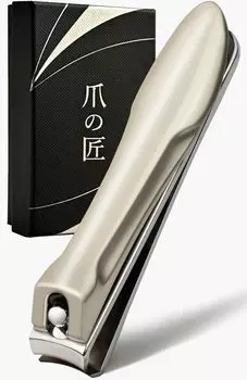 Made in Japan Nail Premium Nail Champagne Platinum [Established Brand] Laser-Hardened Clippers, Series, Ultra-Durable, Sharp, DRACY, Artisan, Gold, золотой