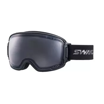 Made in Japan Snow Goggles RIDGELINE Glasses Compatible Dimmable ULTRA Mirror NBK Light Silver Mirror x ULTRA Light Gray Dimmable Ski Goggles
