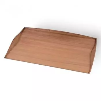 Made in Japanese Straight Size A x x J-kitchens Placemat, Japan, Refined, Heat-Resistant, Wave-Shaped, Grain, (46.2cm 32.8cm 2.7cm)