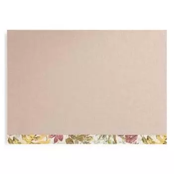 Made in Luxury Placemat Mat Natural J-kitchens Placemat/Tray, Japan, Fabric/Tea (Water-Repellent), Reversible,
