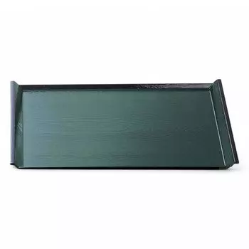 Made in Shaku 3 ID Wood Green and SL x x J-kitchens Placemat, Tray, Japan, Design, Grain, Black, (39.4cm 27.6cm 2.1cm)