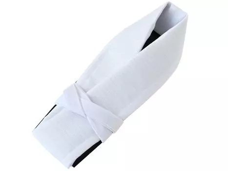 Made in silk tailored easy to white [Kyo Nishiki] [Kimonoya Sara] Japan, collar, replace, so-2