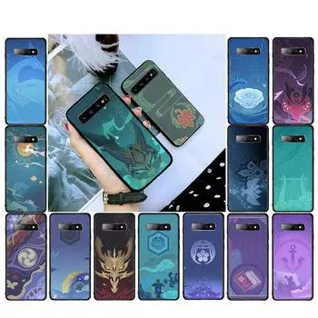 Made Xiao Kazuha Venti Ayaka namecard Phone Case For Samsung Galaxy S22 S20 Ultra S20 S22 Plus S21 S10 S9 S8 Plus S10E S20 FE S8