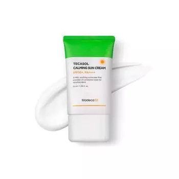 MADECA21 Tecasol Успокаивающий солнцезащитный крем SPF50 + PA ++++ 50 мл