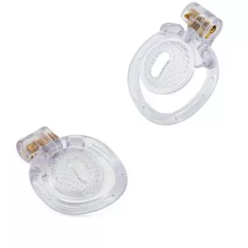 Madnada ажурный вентиляционный пояс верности плоский замок верности для мальчика и дочери устройство верности в виде пчелиного улья из смолы для члена 4 кольца легко