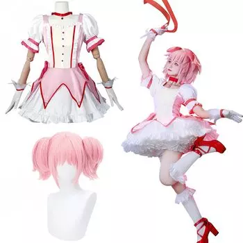 Madoka Magica Косплей Мадока Канаме Косплей Костюм Мадока Канаме Косплей Мадока Канаме Косплей Костюм Мадока Канаме Косплей Мадока Канаме Косплей Костюм