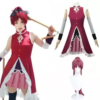 Мадока Магика Косплей Кёко Сакура Косплей Костюм Кёко Сакура Косплей Кёко Сакура Косплей Костюм Кёко Сакура Косплей Puella Magi Мадока Косплей