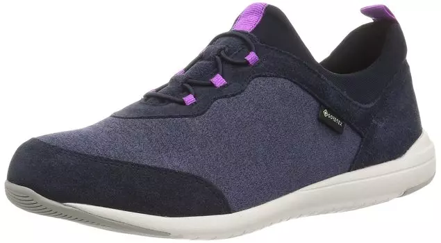 Madras Walk MWL1004S PUR Размер Удобные для поездок на работу, а также рекомендованы для путешествий и [GORE-TEX] Женские кроссовки, 24,5 см, 2E, Путешествия. ходьба.
