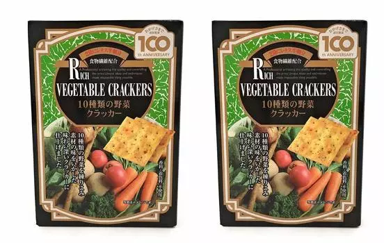 Maeda Seika 10 видов овощных крекеров x 6 x 2 коробки [Оптовая закупка] (5 сумок)