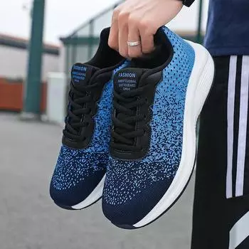 MAEDEF Men Sneakers Flats Shoes Men Running Sports Shoe Breathable Lightweight Walking Comfortable Tennis Shoes for Men Footwear 38