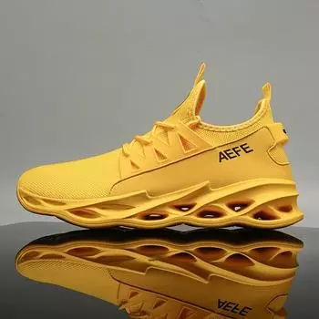 MAEDEF Mens Running Shoes Lightweight Breathable Mesh Sneakers Durable Slip-Resistant Comfortable Casual Athletic Shoes for Man 40