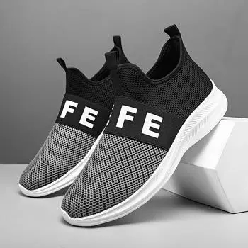 MAEDEF Shoes Men Sneakers Casual Men s Shoes High Quality Tenis Shoes Mesh Breathable Shoe Outdoor Running Sports Shoes for Men 40 чёрный