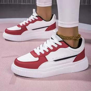 MAEDEF Women Sneakers Lightweight Board Shoes Breathable Non Slip Comfortable Walking Shoes Fashion Casual Shoes for Women 36