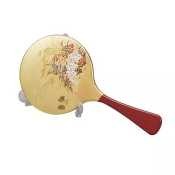 Ручное зеркало Maeju Lacquerware Miyabi с подставкой 5L-207